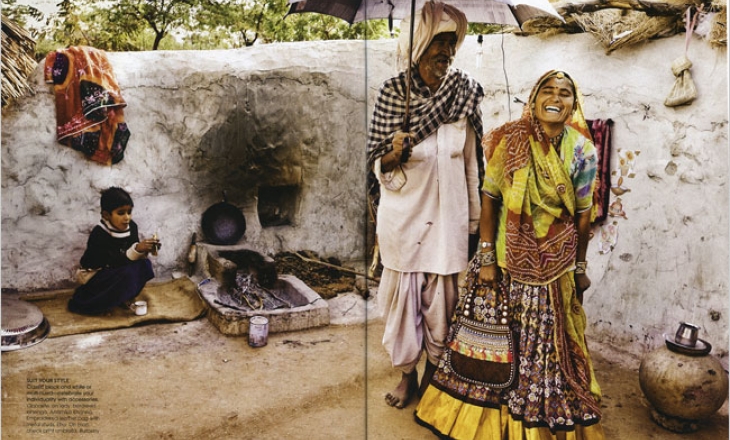 India Vogue photo shoot