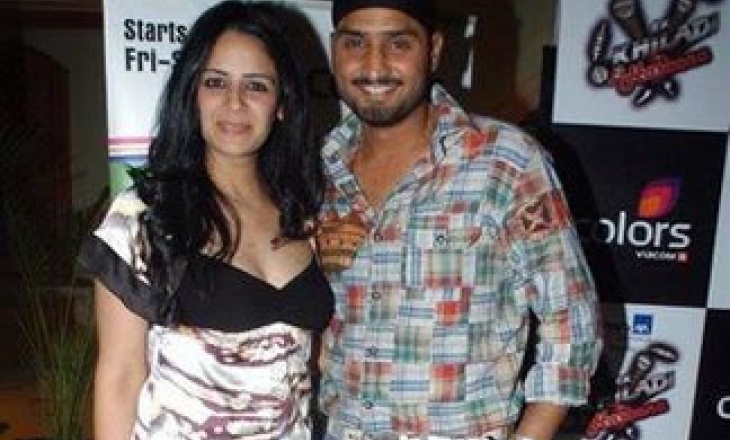 Harbhajan Singh and Mona Singh