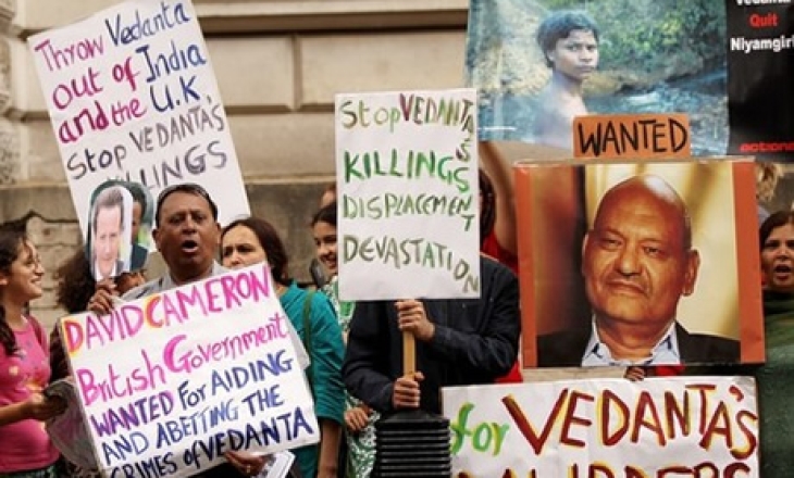 Anti-Vedanta protest