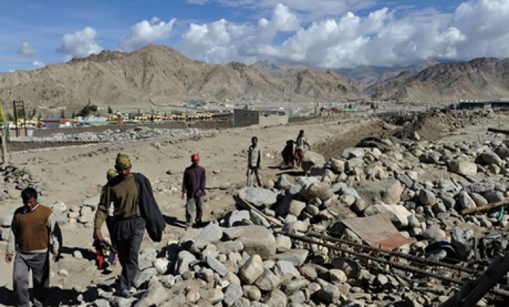 Leh flood aftermath