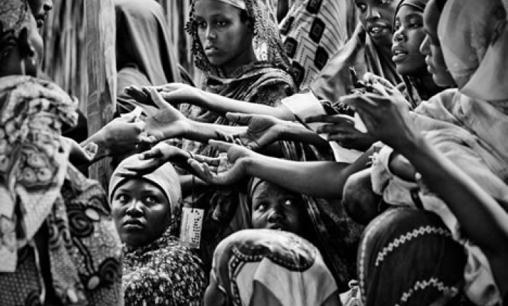 Kenyan relief camp