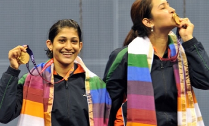 Jwala Gutta and Machimanda Ashwini Ponnappa Jwala Gutta and Machimanda Ashwini Ponnappa