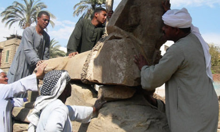 Luxor excavation