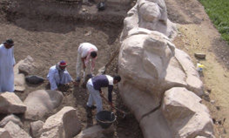 Luxor excavation