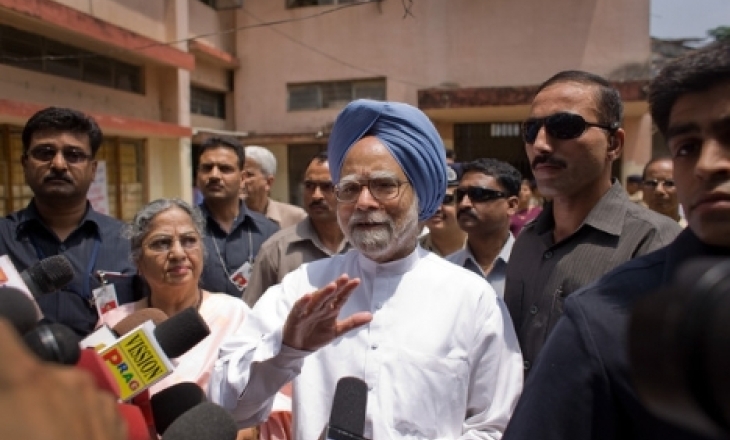 Manmohan Singh in Assam
