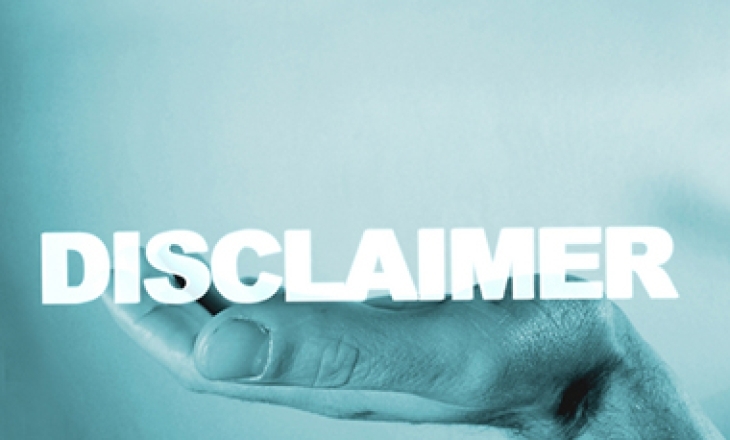 Product disclaimers