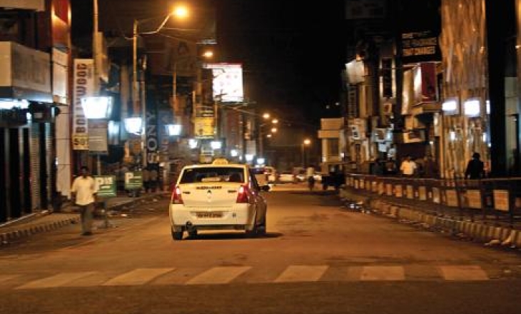 Bangalore at night