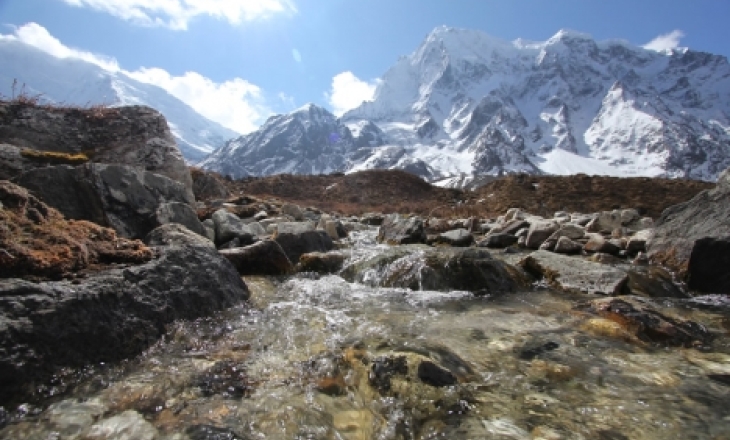 Langtang glacier