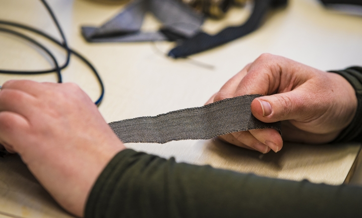 Fabric electric power